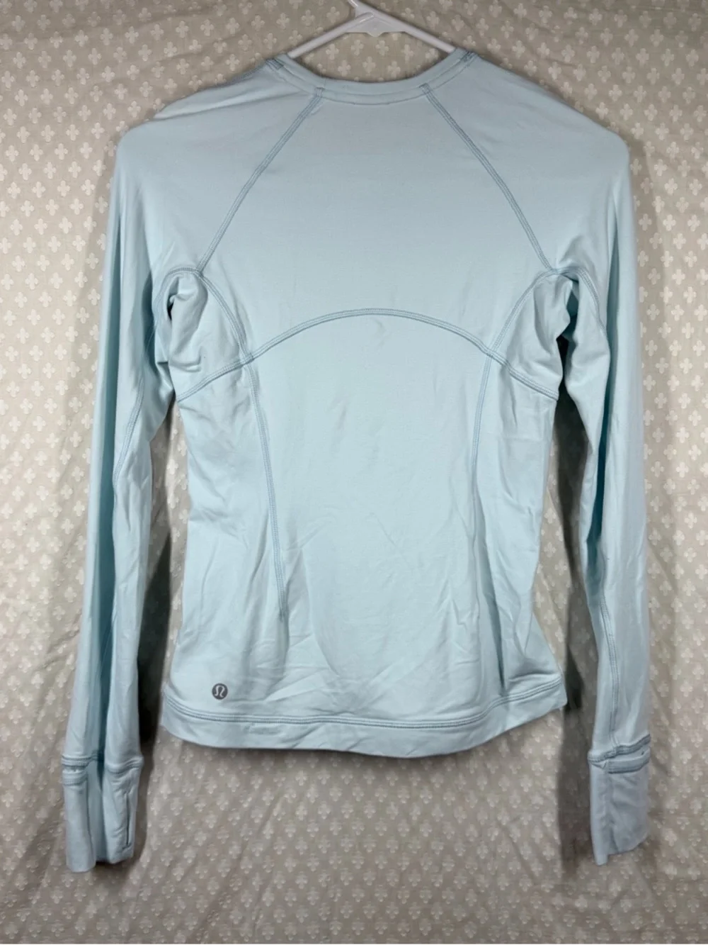 Lululemon Light Blue It’s Rulu‎ Run Long Sleeve Top